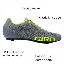 Flash Sale ⌛ Giro Road Bike 👞 Shoes Empire E70 Knit Cycling 👞 Shoe Men's 👍 -Deals Giro Store GREHEAYL D3