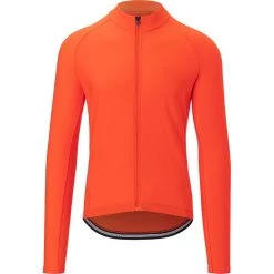 Discount 😀 Giro Men's Road Jerseys Chrono Thermal Long Sleeve Jersey Men's 🔥 -Deals Giro Store VER D2