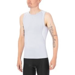 Buy 😀 Giro Men's Bike Baselayers Chrono Sleeveless Base Layer Men's 😍 -Deals Giro Store WHI D4 1